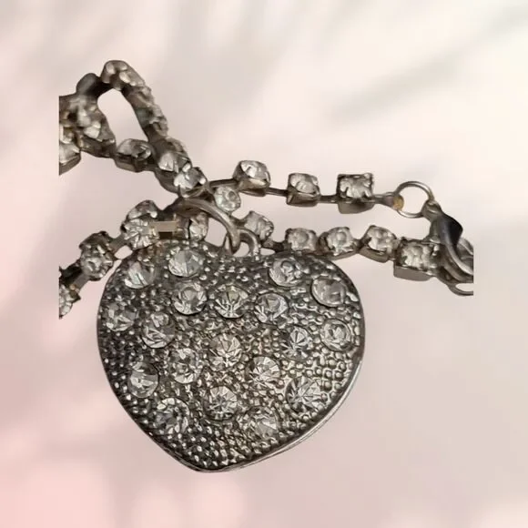 Silver Heart Pendant Necklace - Picture 5 of 6